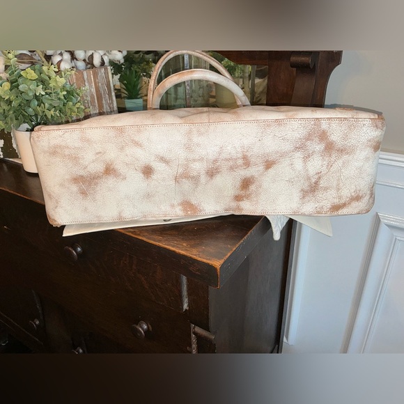 NWT Bed Stu Leather Rockaway Shoulder Crossbody Bag Tote Nectar Lux MSPR $345 - Picture 6 of 16